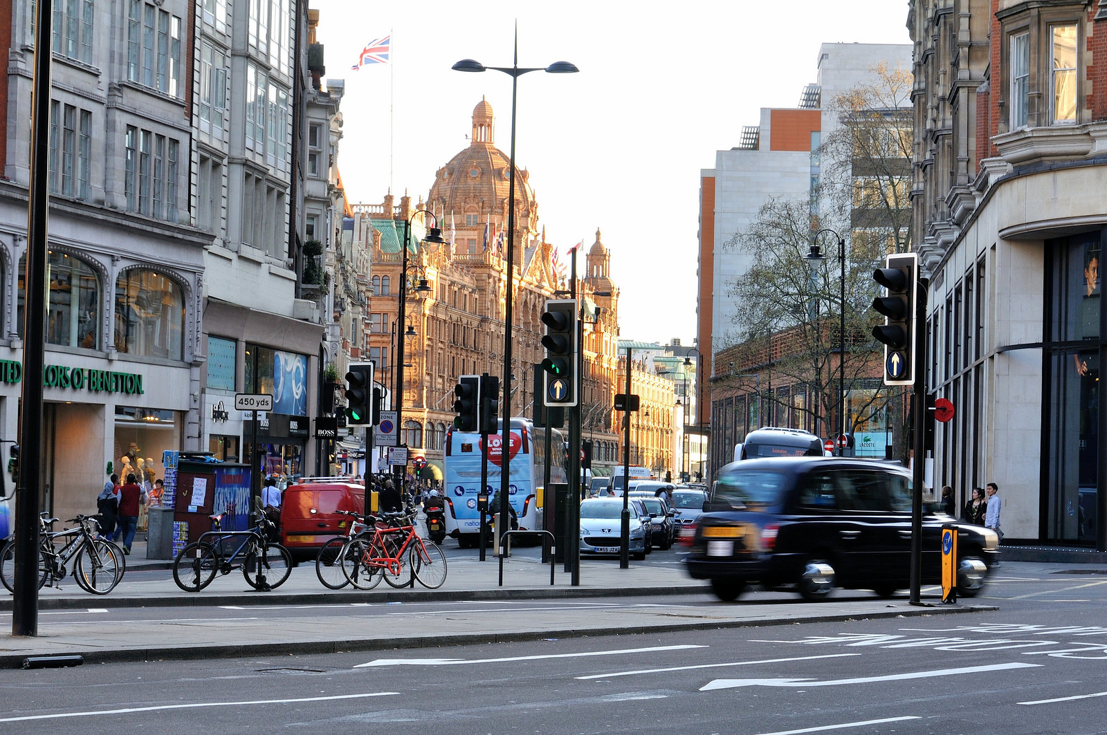 Квартал Найтсбридж – фотографии Великобритании