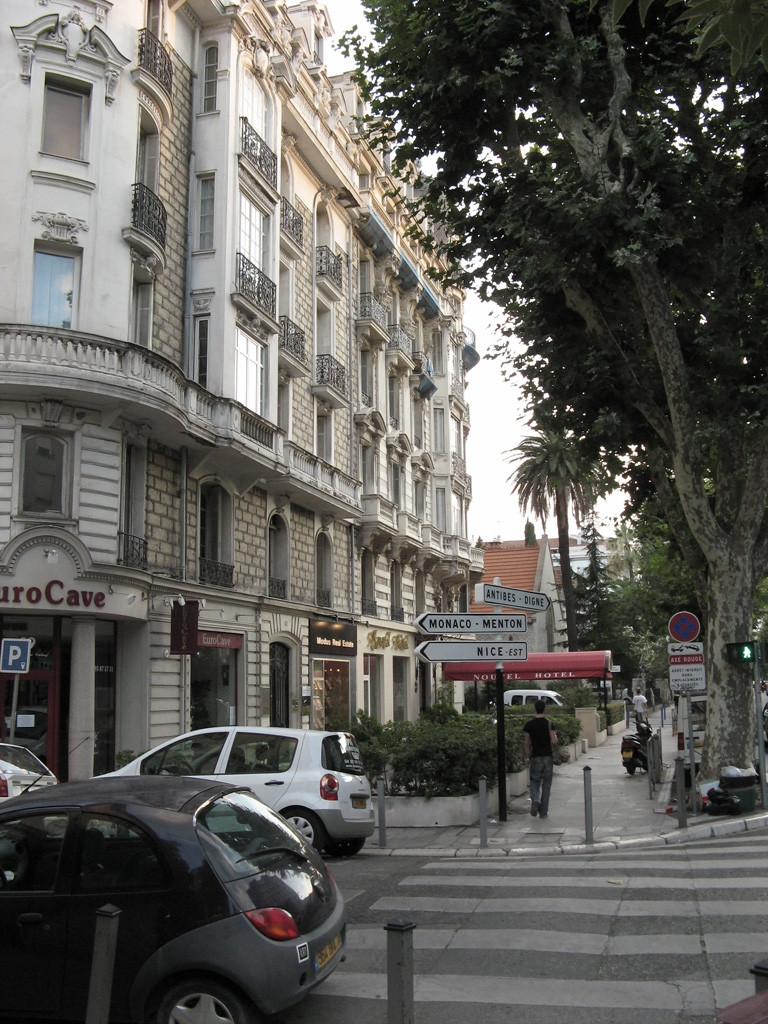 Улица в Ницце, Франция. Фото 1 – фотографии Франции