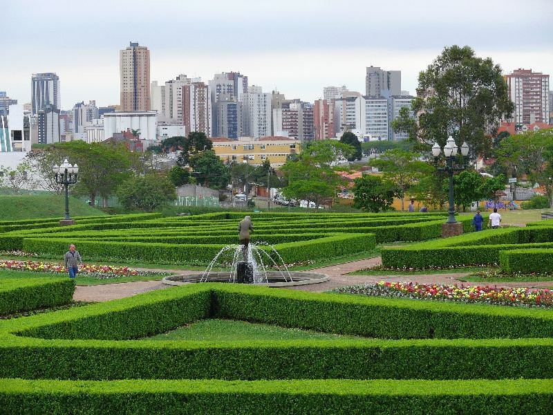 Сквер в Куритиба, Бразилия. Фото 4 – фотографии Бразилии