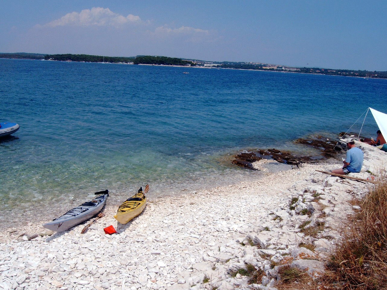 Пляж в Медулине, Хорватия. Фото 1 – фотографии Хорватии