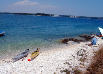 Пляж в Медулине, Хорватия. Фото 1 – фотографии Хорватии