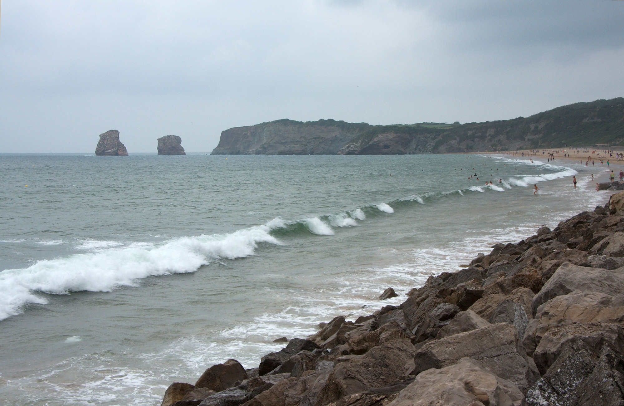 Море в Андае, Франция – фотографии Франции