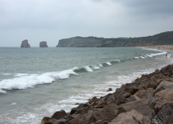 Море в Андае, Франция – фотографии Франции