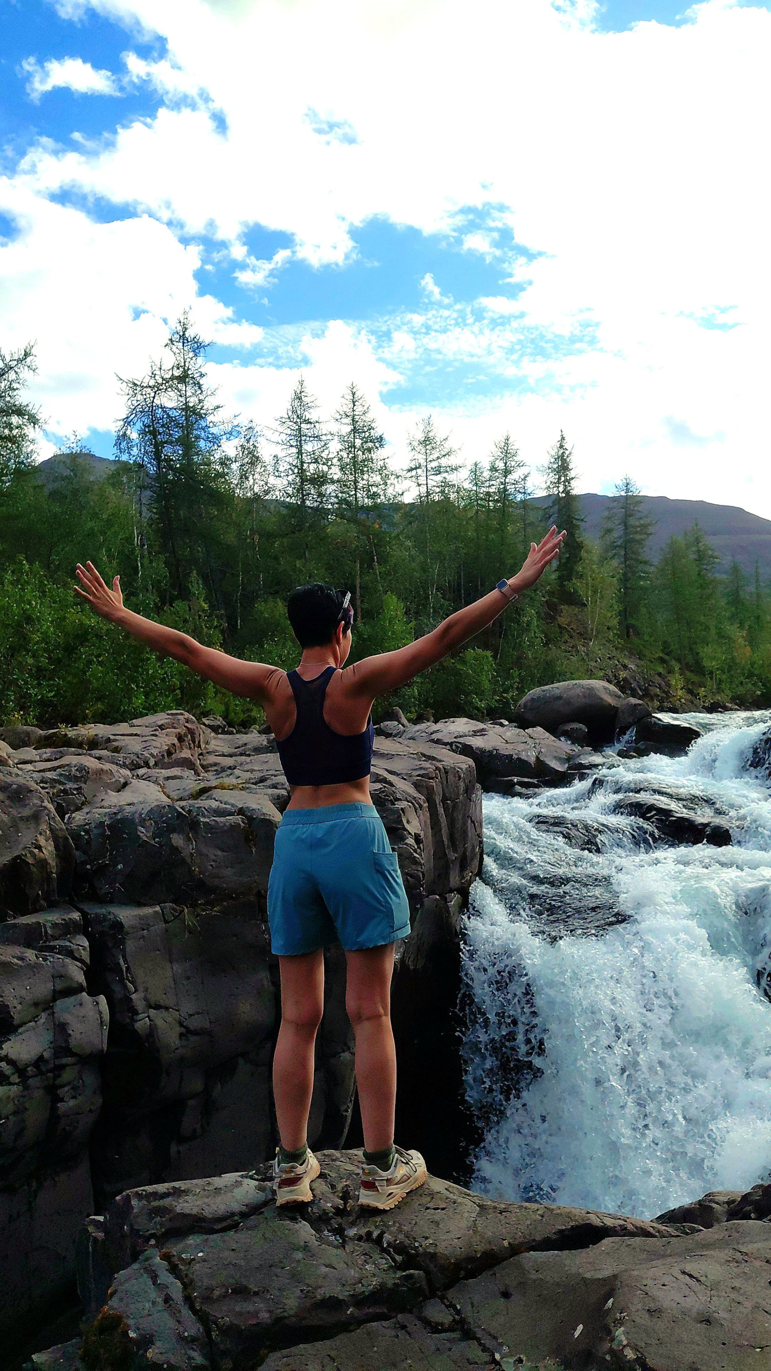 Водопад Нералах – фотографии России