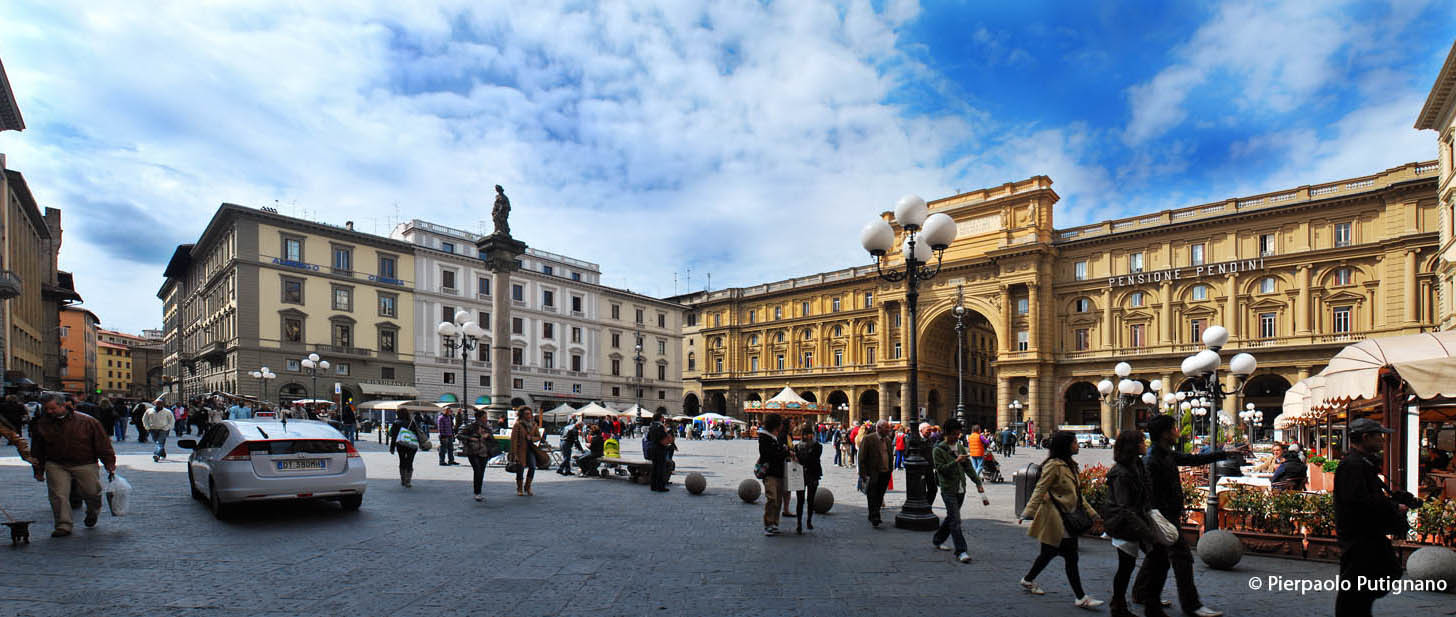 Площадь Республики (Piazza della Repubblica). Флоренция. Фото 1 – фотографии Италии