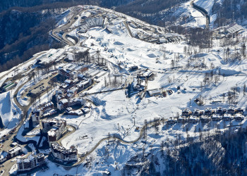 Горнолыжный курорт Роза Хутор, Сочи. Фото 99 – фотографии России