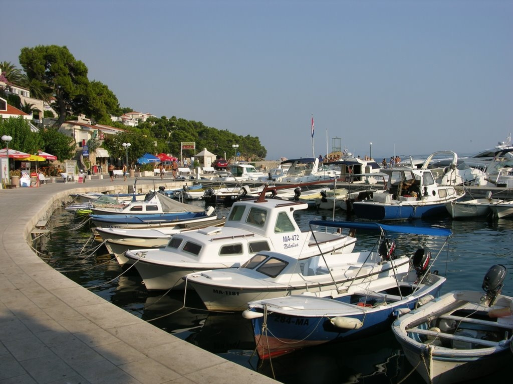 Яхты и катера в Брела, Хорватия. Фото 2 – фотографии Хорватии