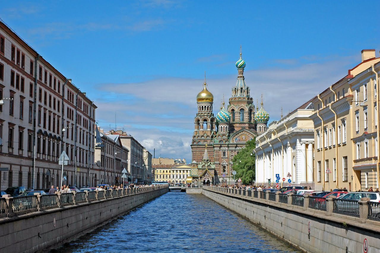 Канал в Санкт-Петербурге, Россия – фотографии России