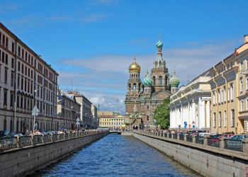 Канал в Санкт-Петербурге, Россия – фотографии России