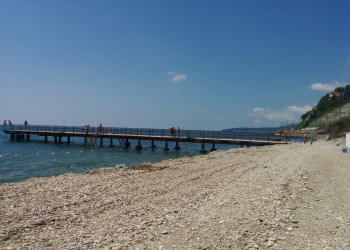 Южный, главный пляж – фотографии России