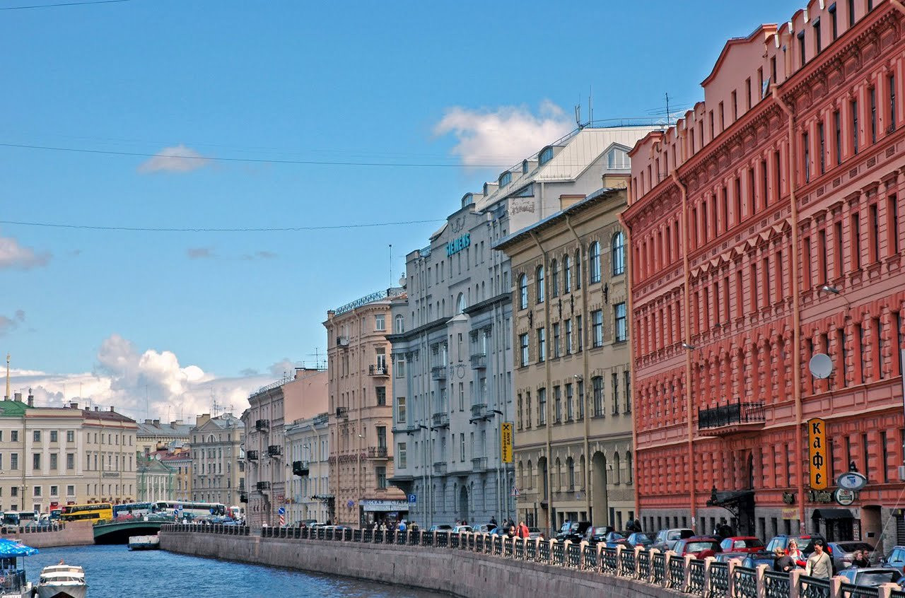 Набережная в Санкт-Петербурге, Россия. Фото 5 – фотографии России