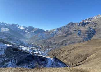 Окрестности в районе п.Верхний Фиагдон, Северная Осетия – фотографии России