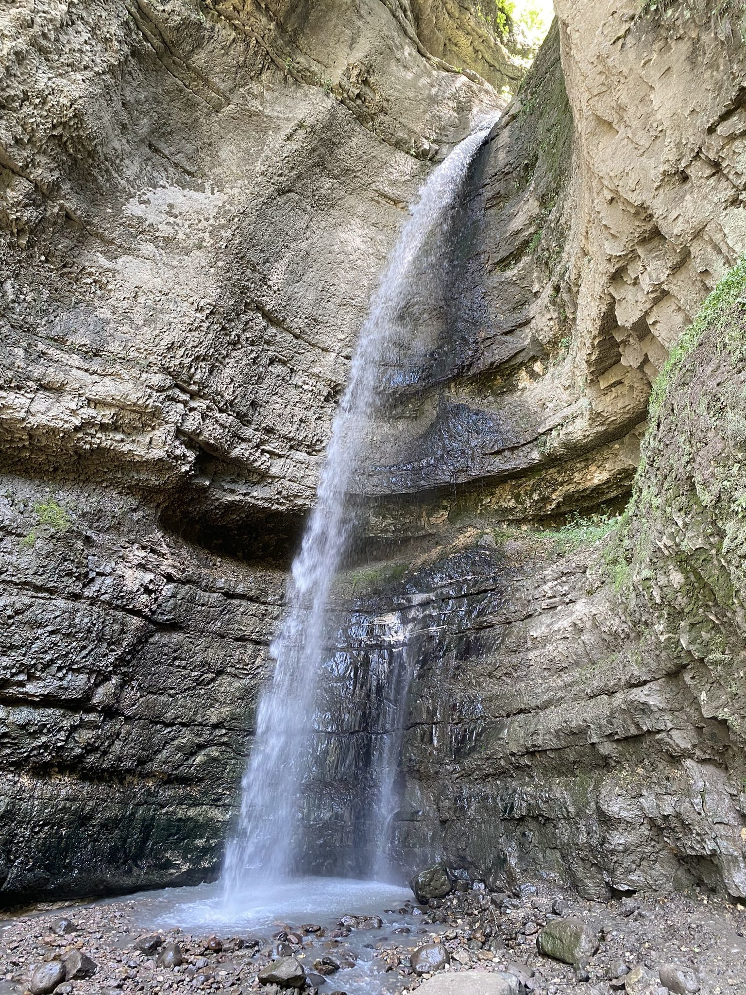 Малый Чегемский водопад, Кабардино-Балкария – фотографии России