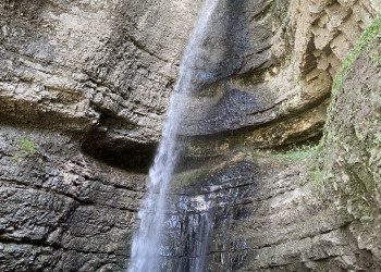Малый Чегемский водопад, Кабардино-Балкария – фотографии России