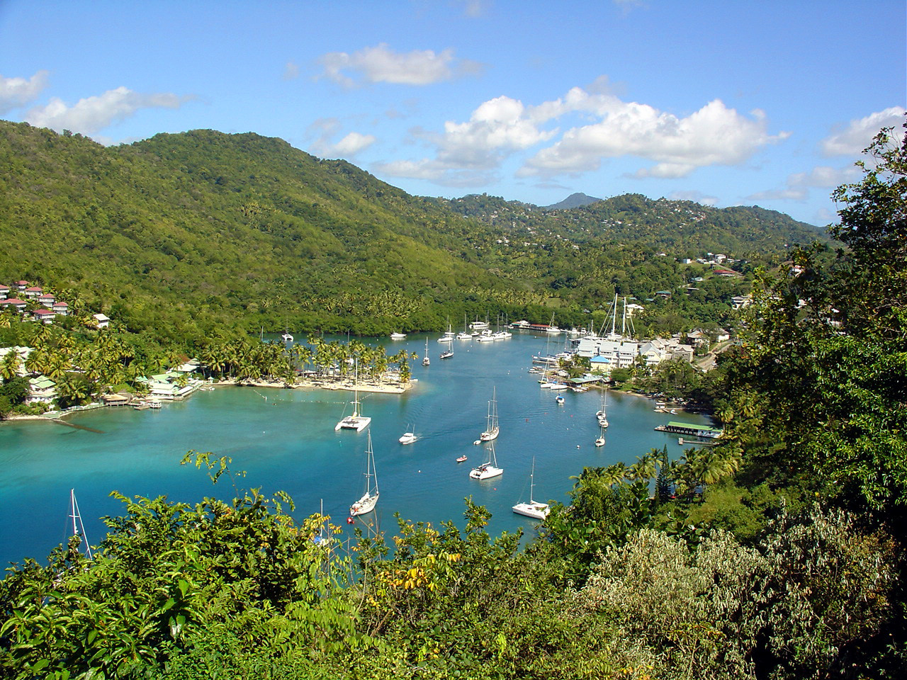 Залив Мариго, Сент-Люсия – фотографии Сент-Люсии