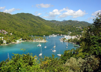 Залив Мариго, Сент-Люсия – фотографии Сент-Люсии