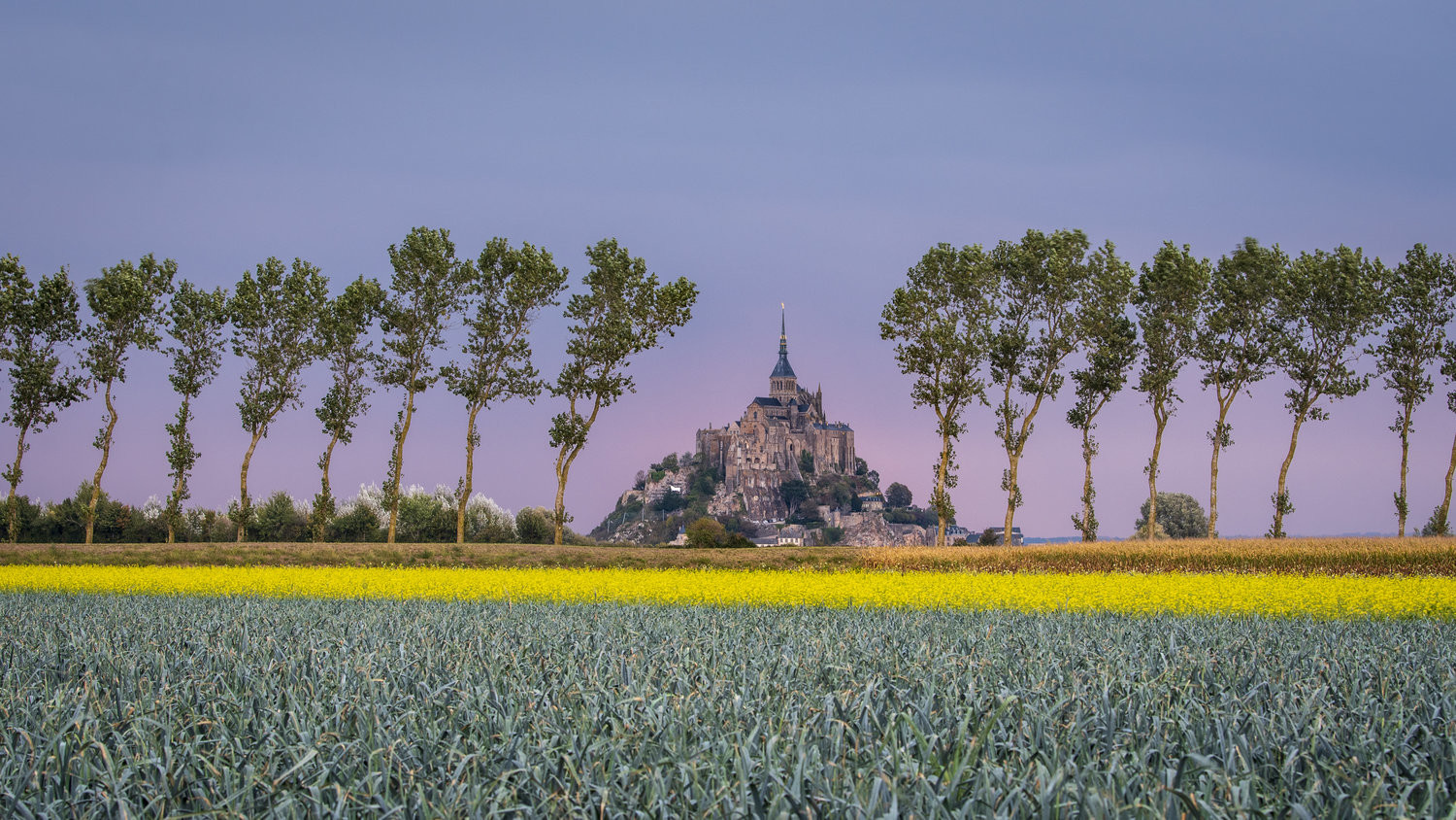 Мон-Сен-Мишель (Mont Saint Michel) во Франции – фотографии Франции