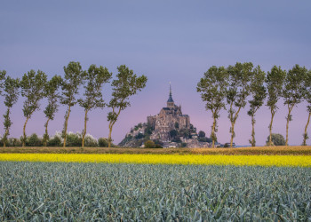 Мон-Сен-Мишель (Mont Saint Michel) во Франции – фотографии Франции