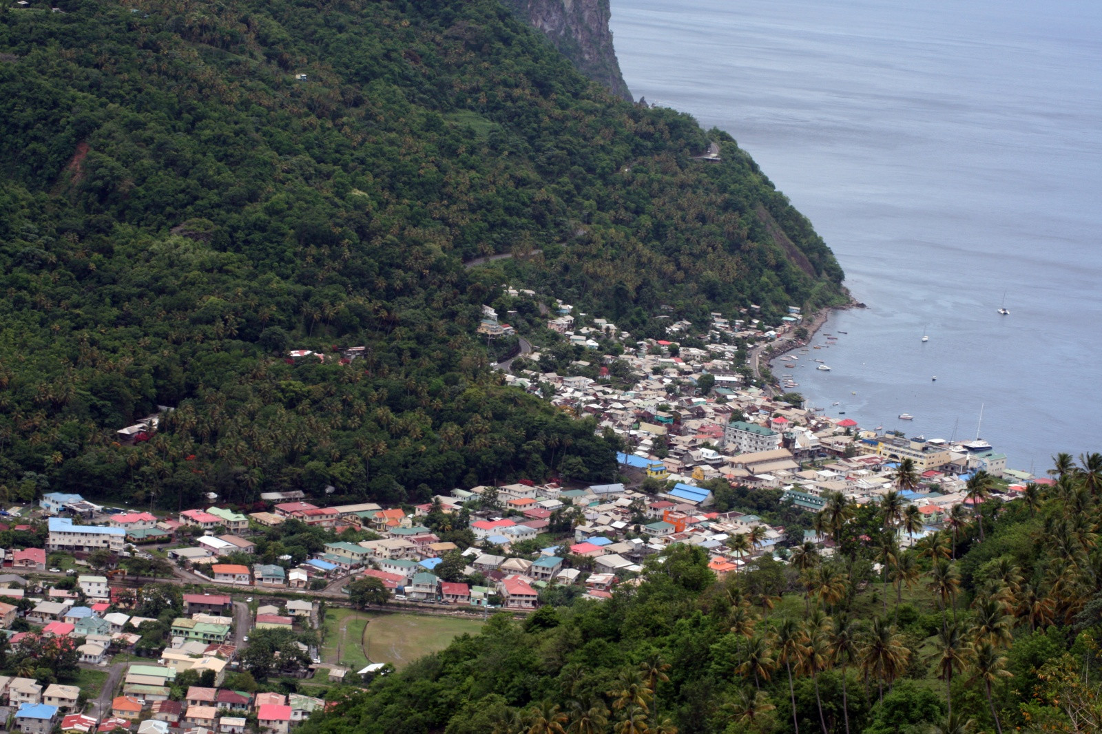 Город Суфриер – фотографии Сент-Люсии