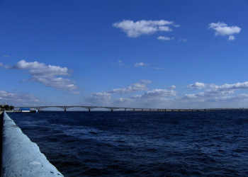 Река в Саратове, Россия – фотографии России