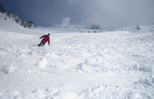 Сноубордист в Валлорсине, Франция. Фото 1 – фотографии Франции