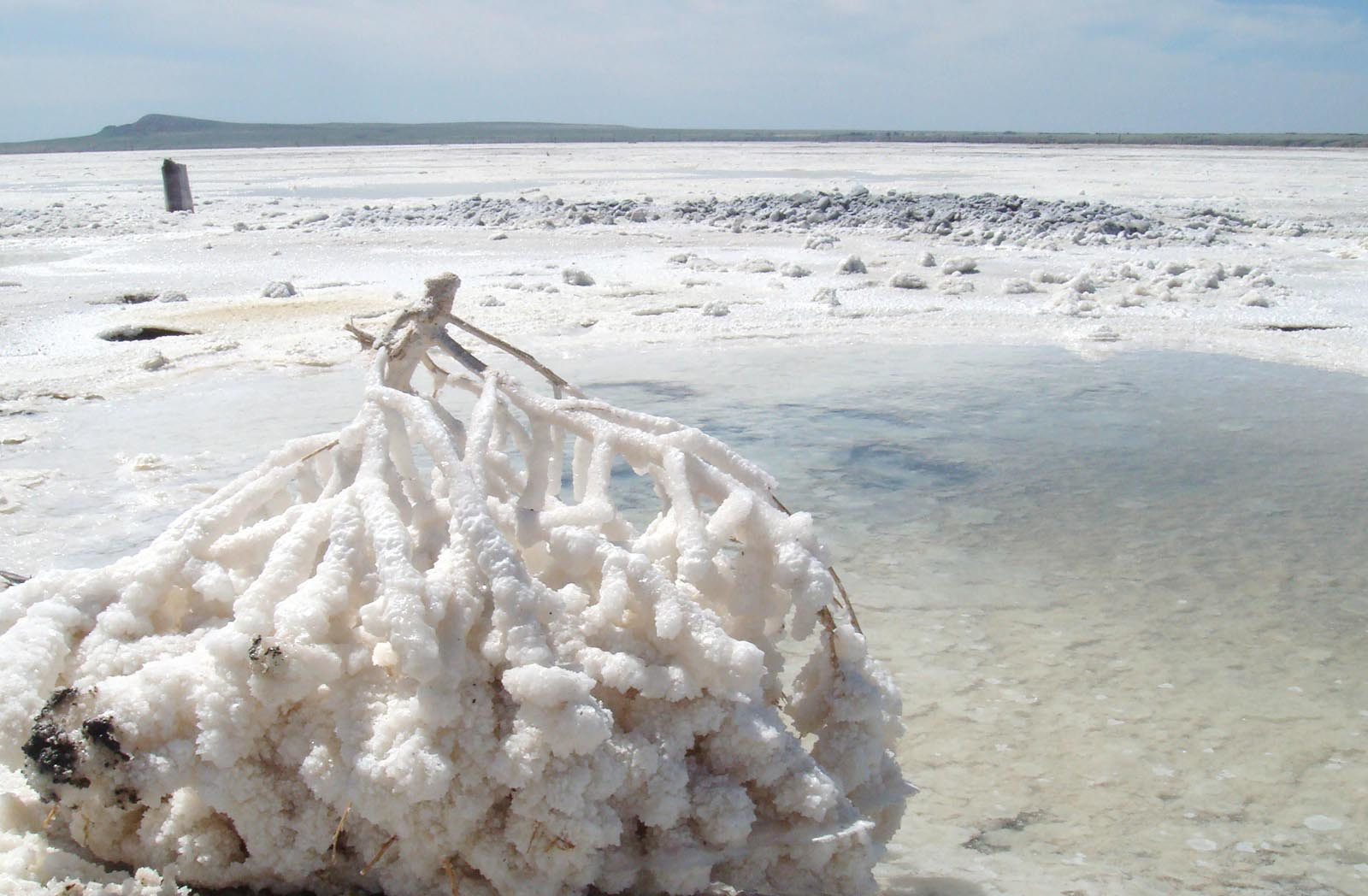Соль озера Баскунчак, что в Астраханской области – фотографии России
