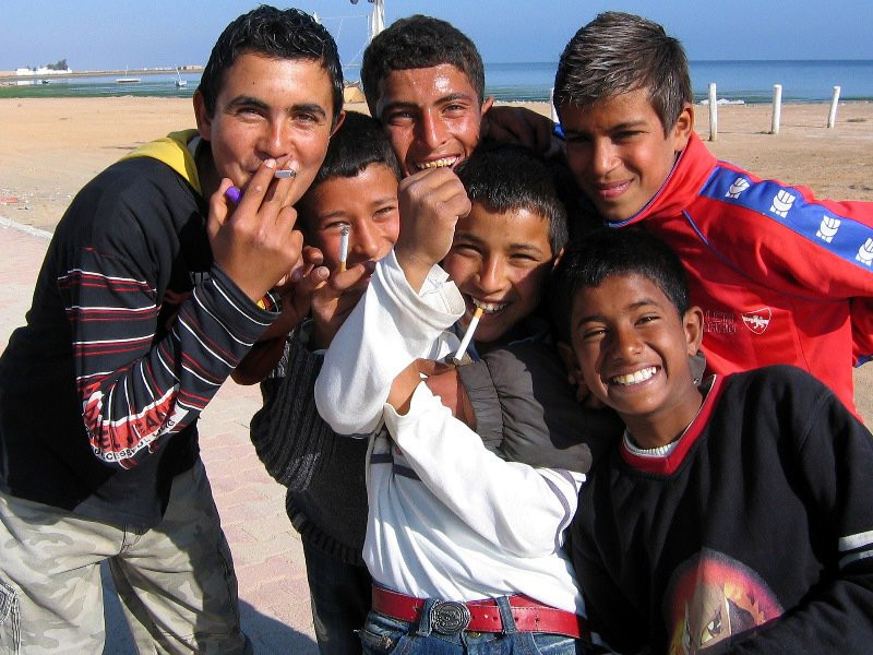 Парни Туниса – фотографии Туниса