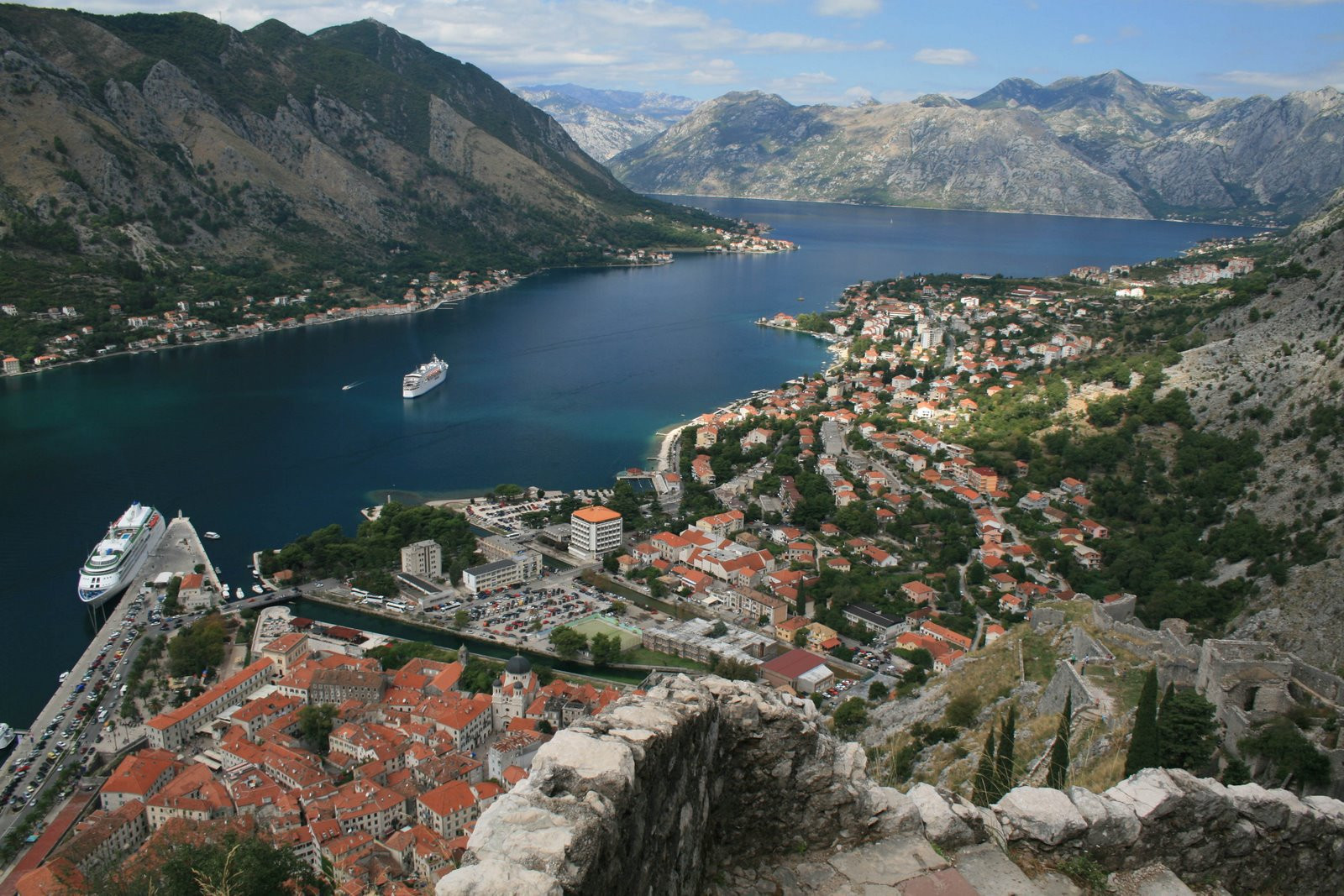 Панорамный вид в Которе, Черногория. Фото 35 – фотографии Черногории