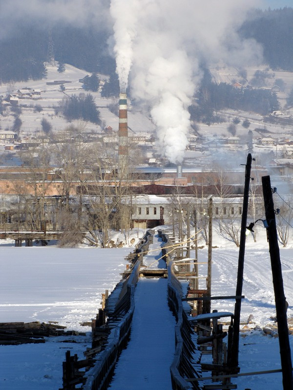 Деревянный мост в Белорецке. Фото 2 – фотографии России