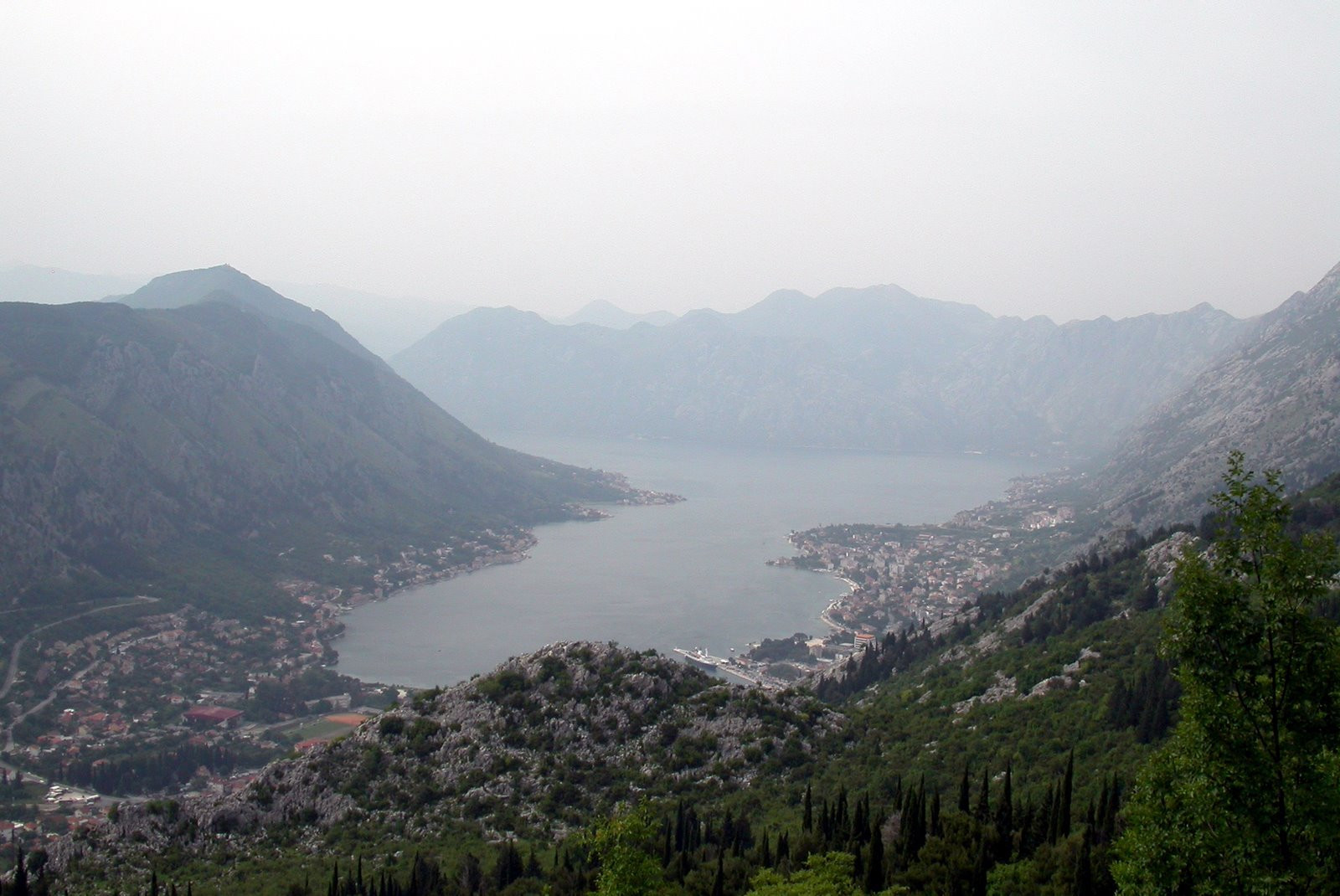 Панорамный вид Которского залива, Черногория. Фото 6 – фотографии Черногории