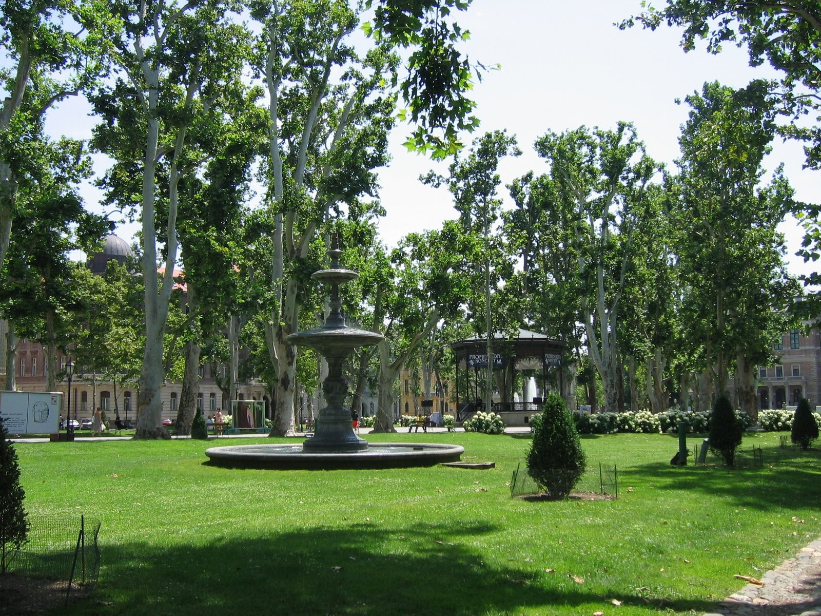 Сквер в Загреб, Хорватия. Фото 8 – фотографии Хорватии