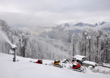 Горнолыжный курорт Роза Хутор, Сочи. Фото 2 – фотографии России