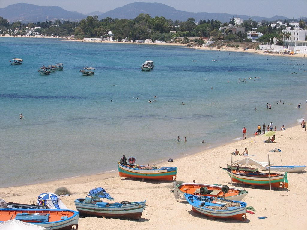 Пляж в Северном Тунисе. Фото 17 – фотографии Туниса