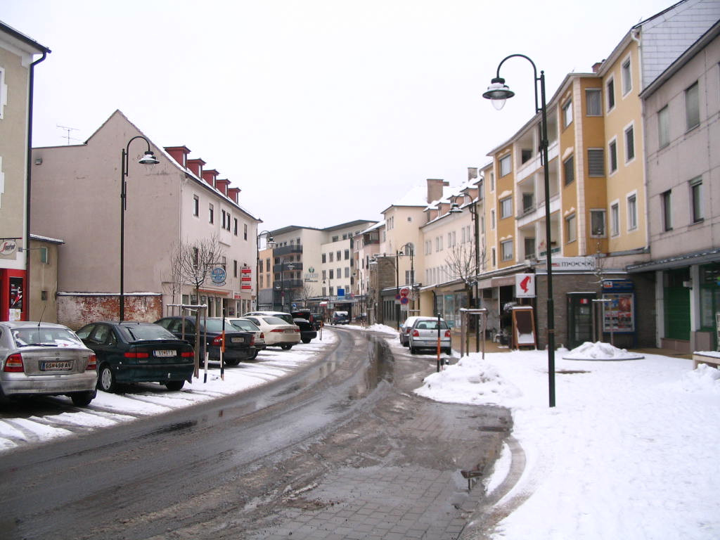 Зимний Гюсcинг (Güssing) – фотографии Австрии