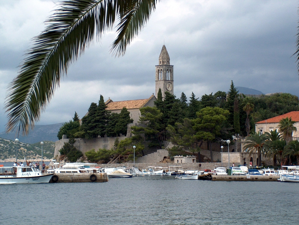 Причал на острове Лопуд, Хорватия. Фото 1 – фотографии Хорватии