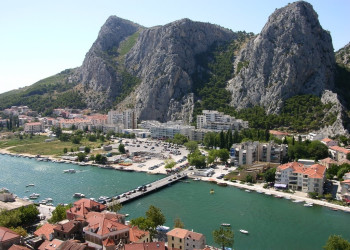 Панорамный вид в Омиш, Хорватия. Фото 9 – фотографии Хорватии