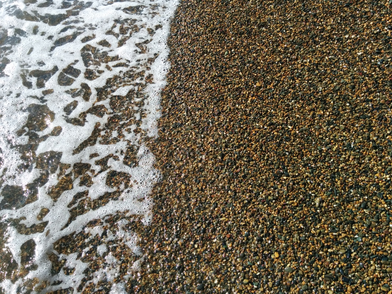 Хорошиие галечные пляжи между Дедеркоем и Южным – фотографии России