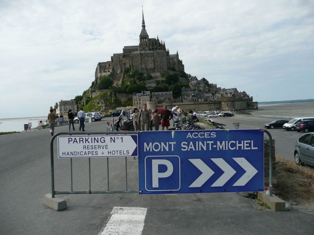 Достопримечательность в Мон-Сен-Мишель, Франция – фотографии Франции