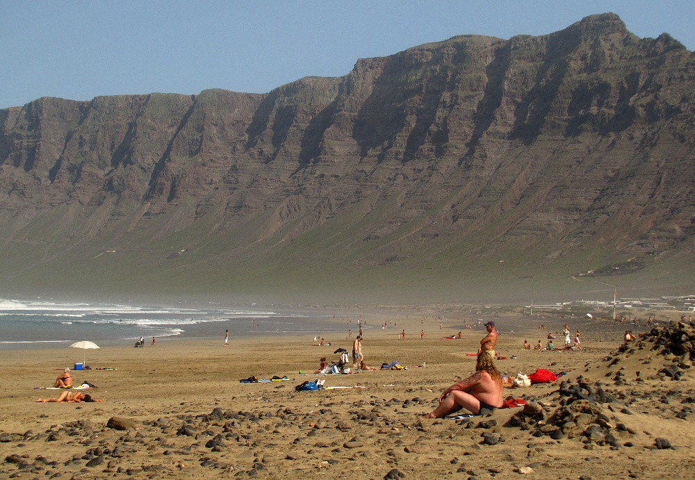 Пляж Фамара – фотографии Канарских островов