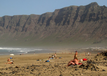 Пляж Фамара – фотографии Канарских островов