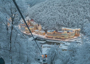 Горнолыжный курорт Роза Хутор, Сочи – фотографии России