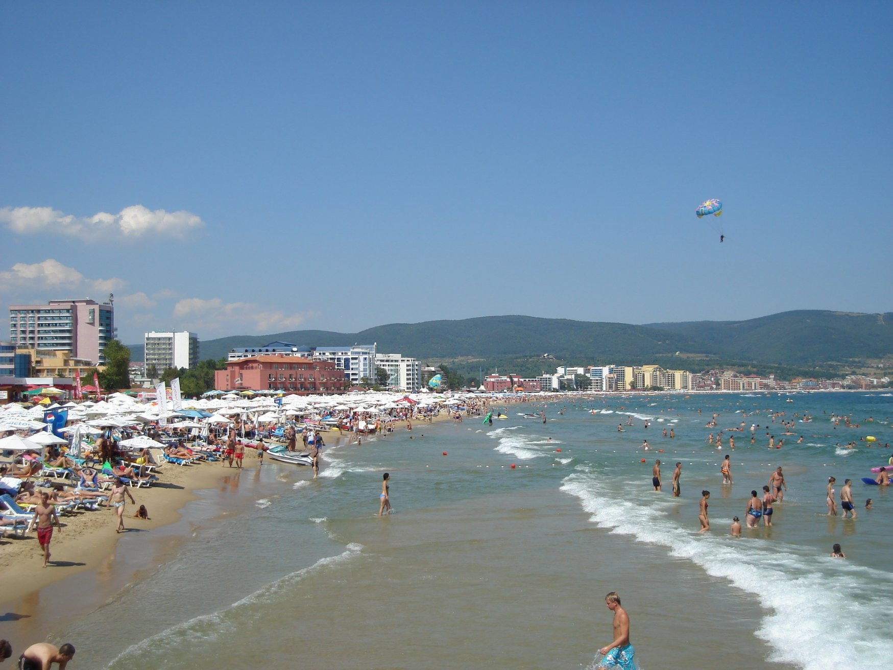 Пляж в Солнечный Берег, Болгария. Фото 26 – фотографии Болгарии