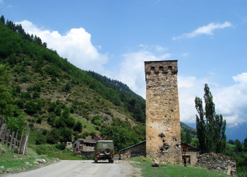 Ушгули, Грузия, фото № 73704 – фотографии Грузии