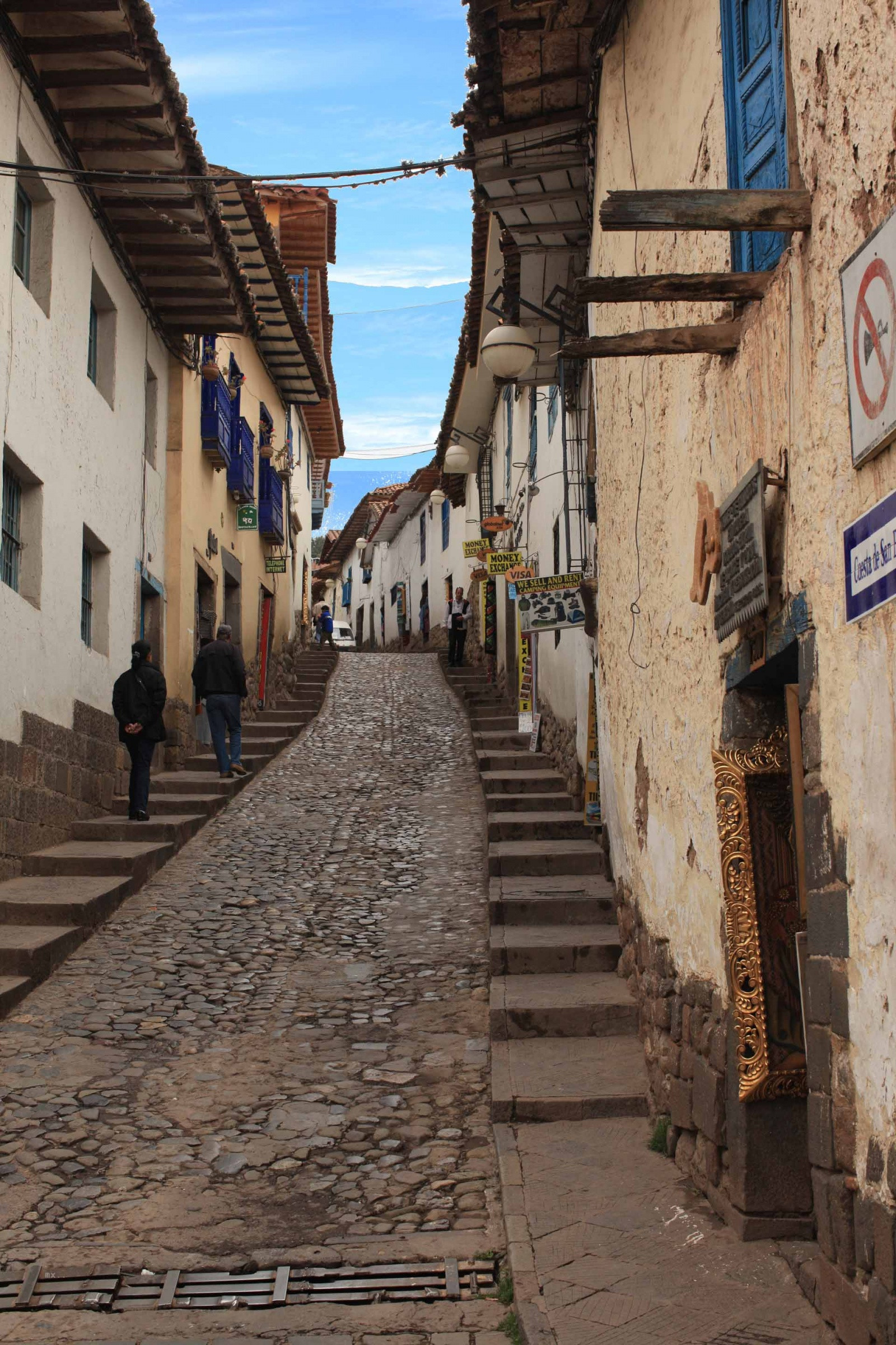 Оригинальная улочка – фотографии Перу