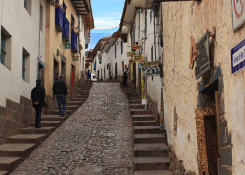 Оригинальная улочка – фотографии Перу