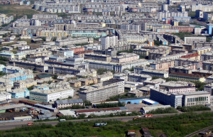 Панорамный вид Воркуты, Россия – фотографии России