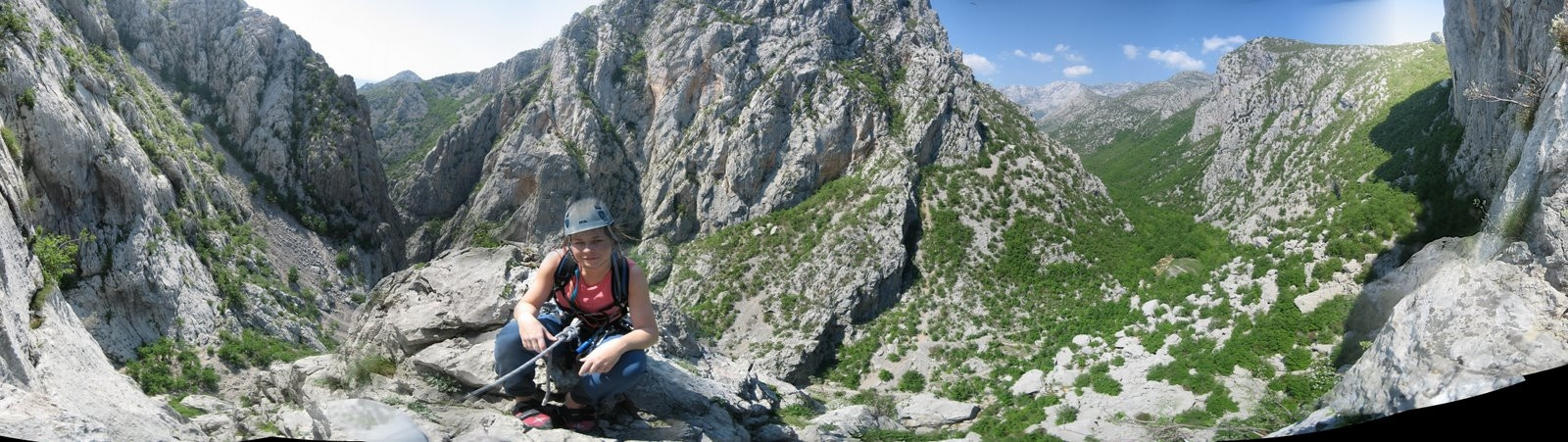 Альпинистка в Пакленица, Хорватия – фотографии Хорватии