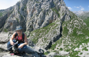 Альпинистка в Пакленица, Хорватия – фотографии Хорватии