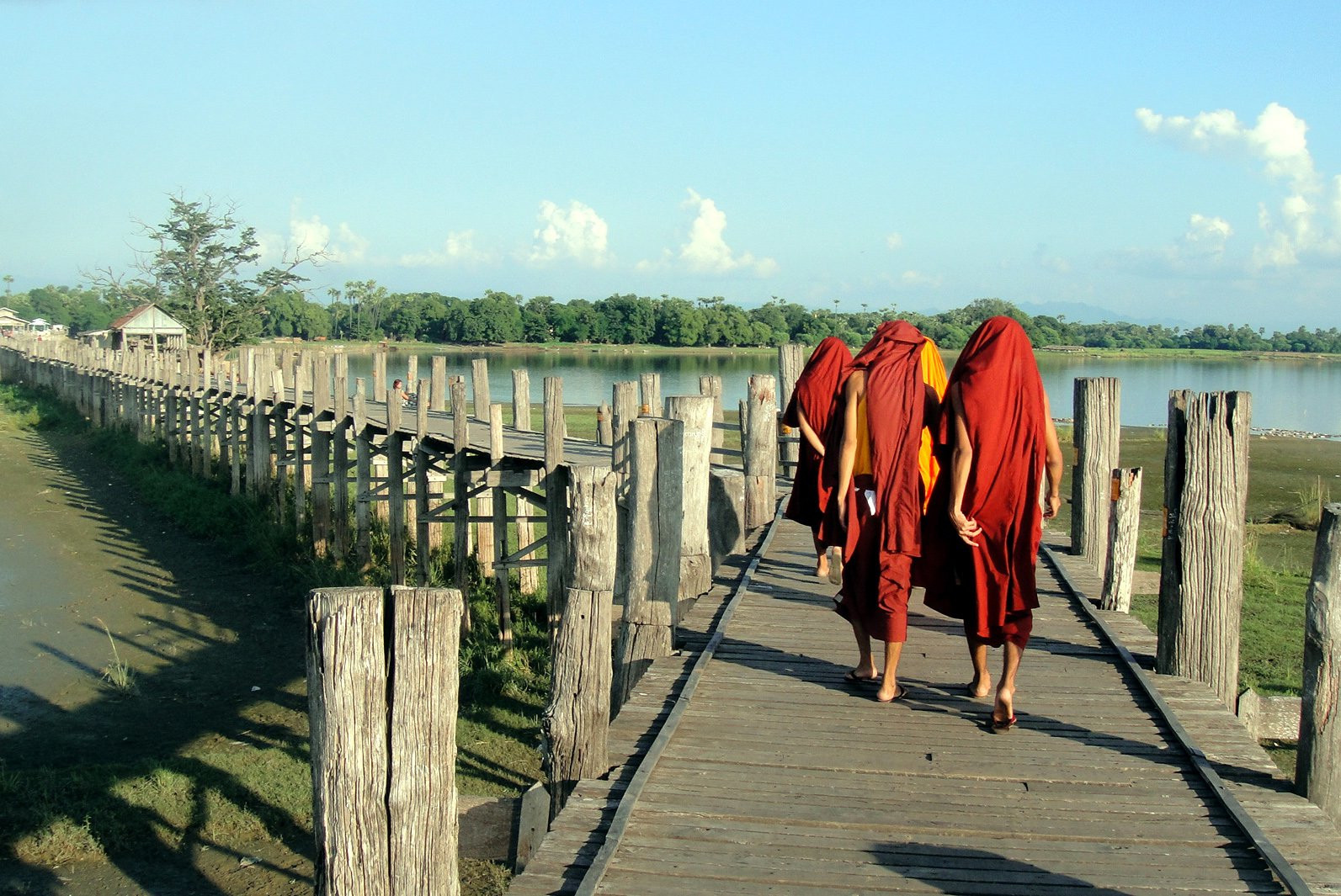 Мост У Бейн (U Bein Bridge) – фотографии Мьянмы