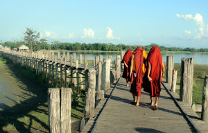 Мост У Бейн (U Bein Bridge) – фотографии Мьянмы
